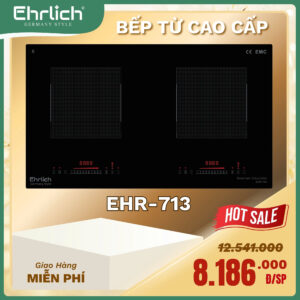 Bếp từ đôi đẹp giá rẻ cao cấp EHR-713